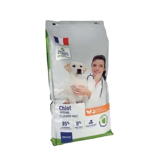 Croquette sans céréales - Chiot moyenne et grande race - Image 1